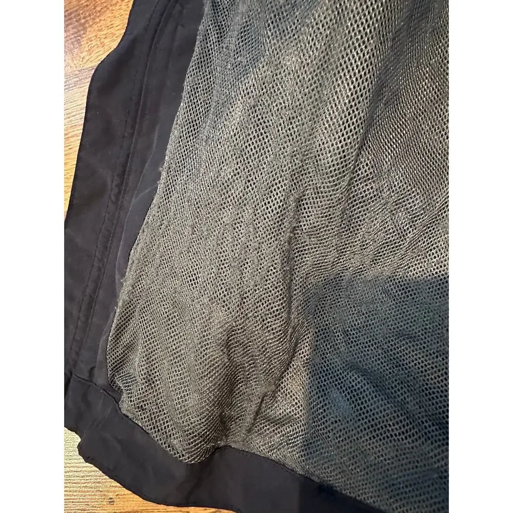 Land's End Squall Rain Jacket Men's Navy Size XL Waterproof Full Zip Lightweight
